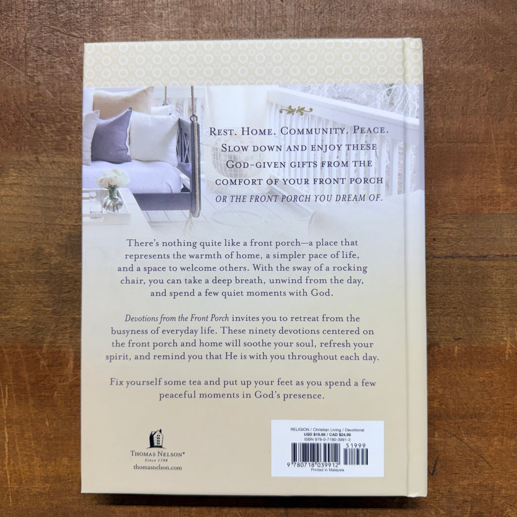 Devotions From The Front Porch $20