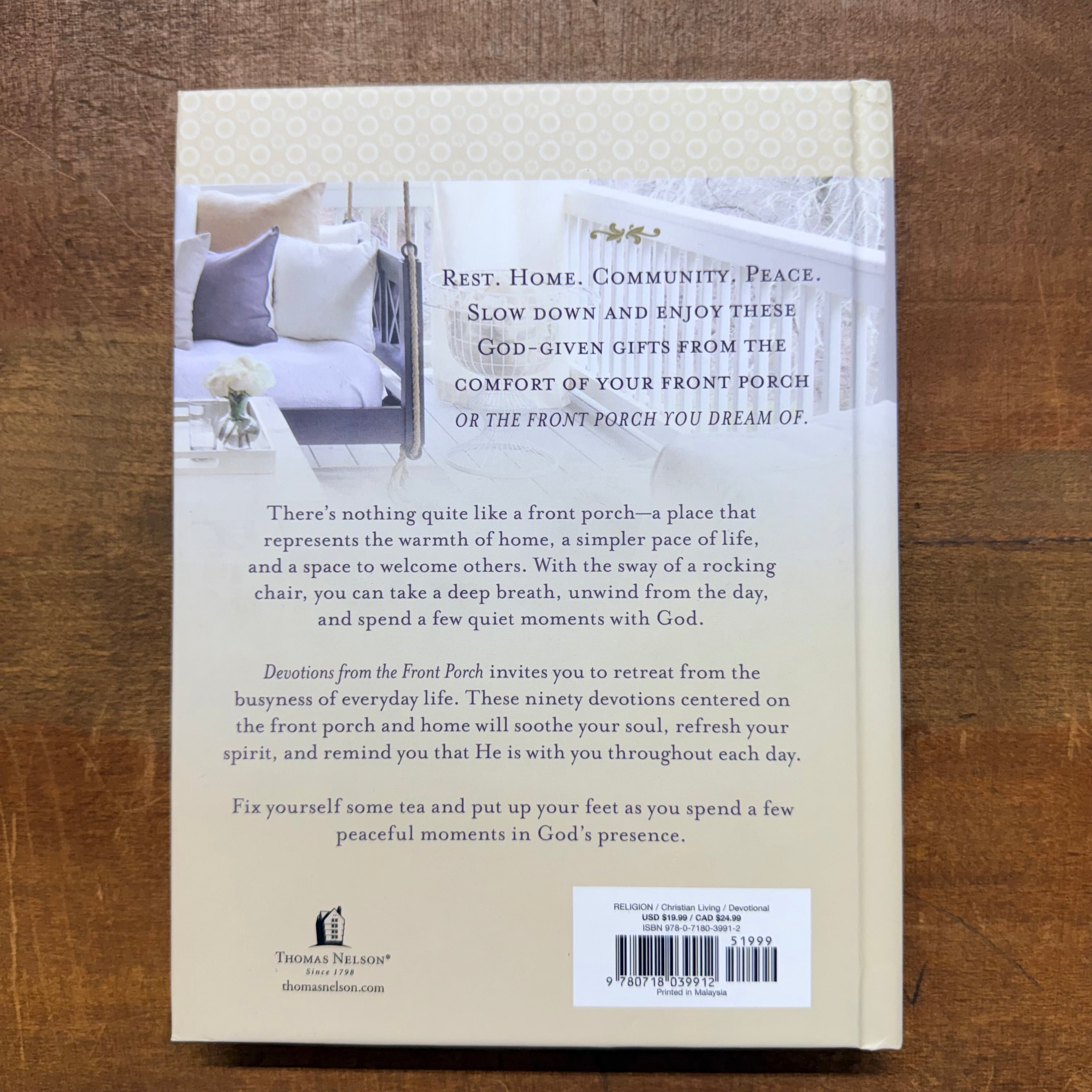 Devotions From The Front Porch $20