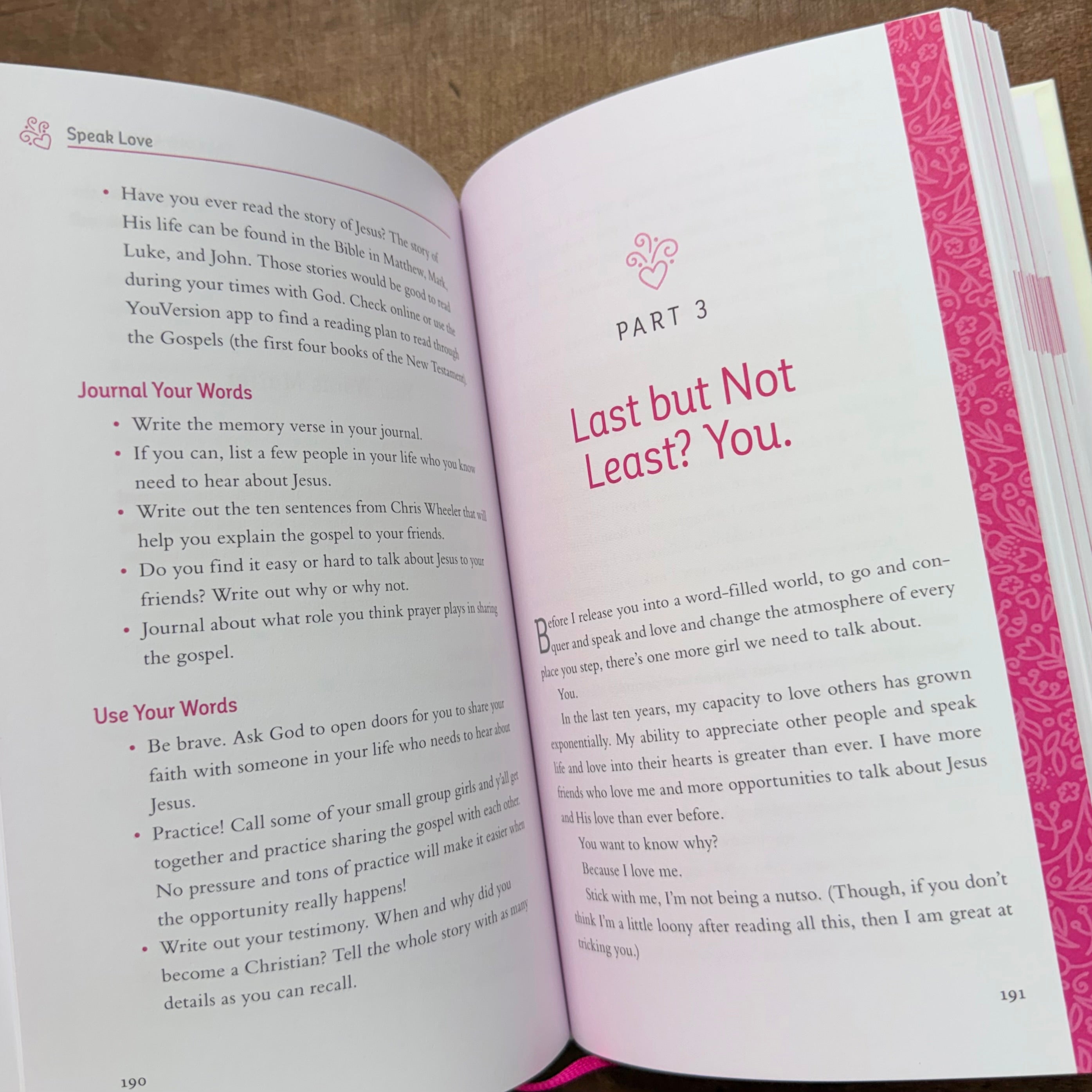 Speak Love Book $19