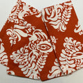 Orange & White Bird Cloth Napkins $30
