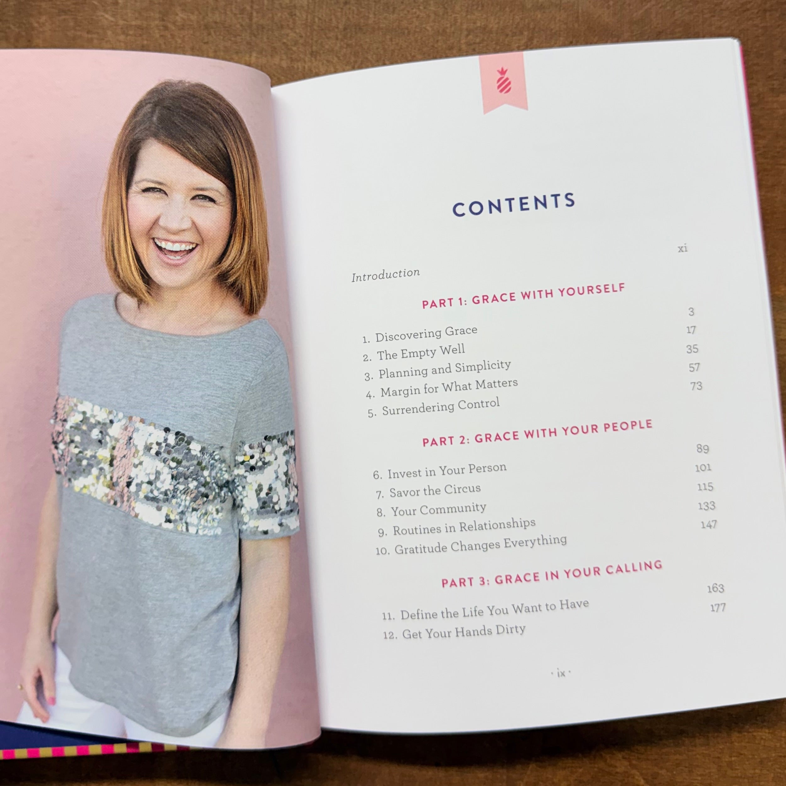 Grace, Not Perfection Book $25