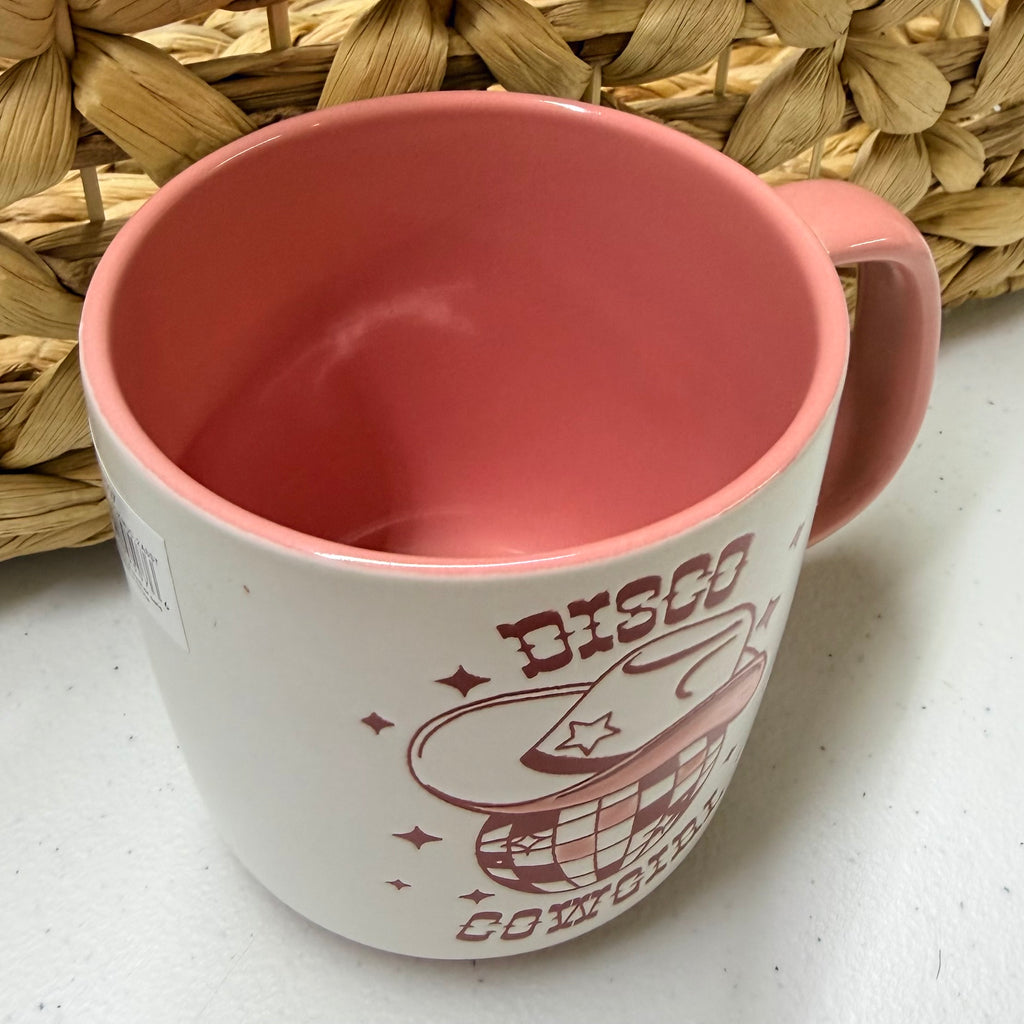 Disco Cowgirl Coffee Mug $18