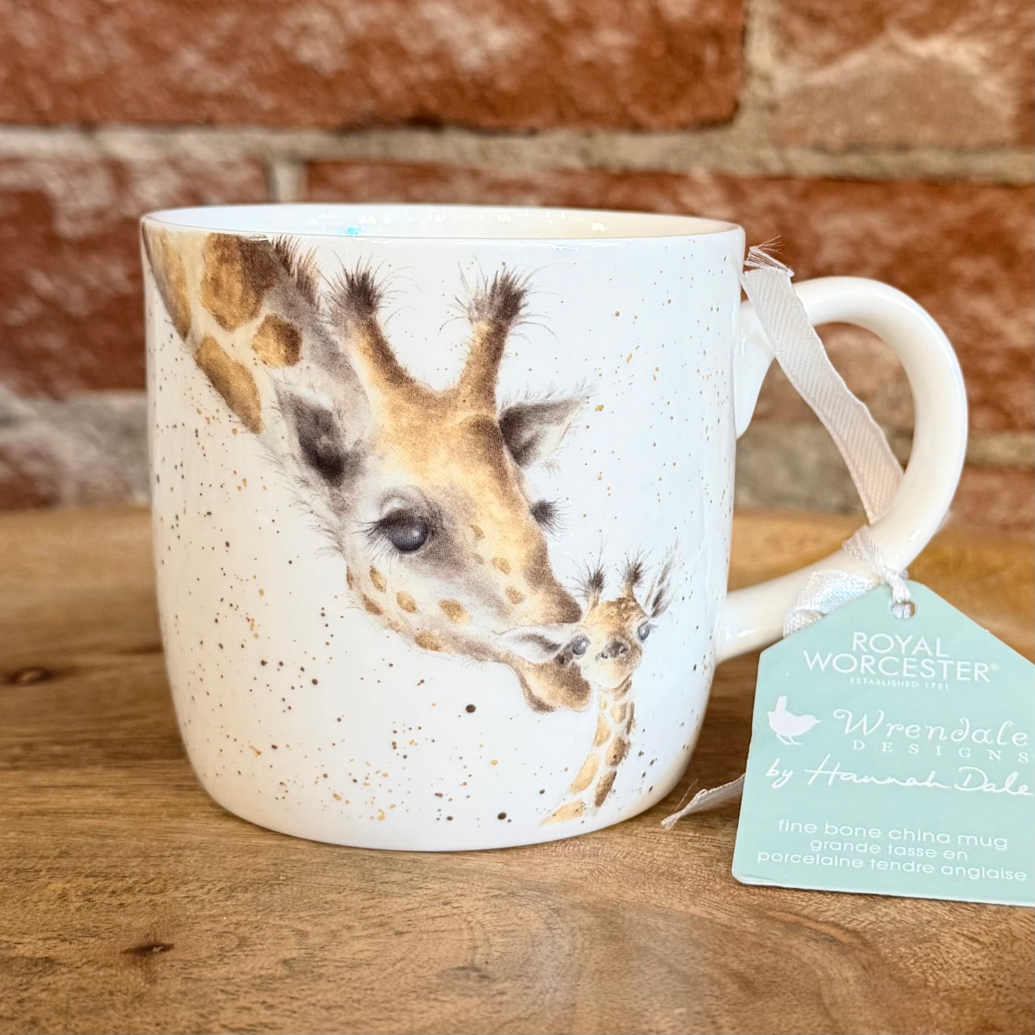 First Kiss Giraffe Mug $16