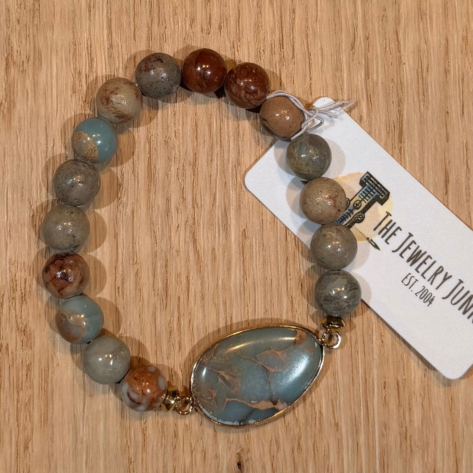 Aqua Terra Beaded Bracelet $28