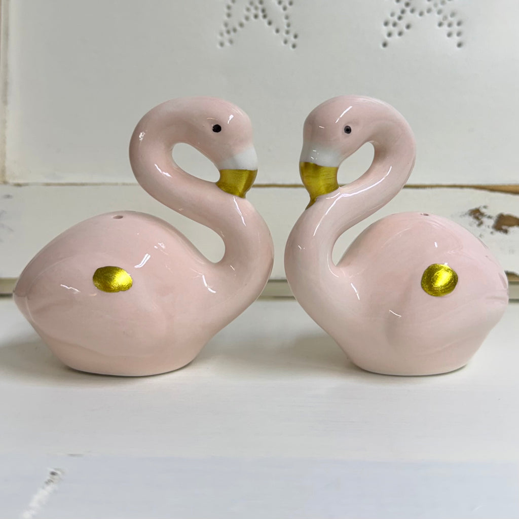 Flamingo Salt & Pepper Set $24