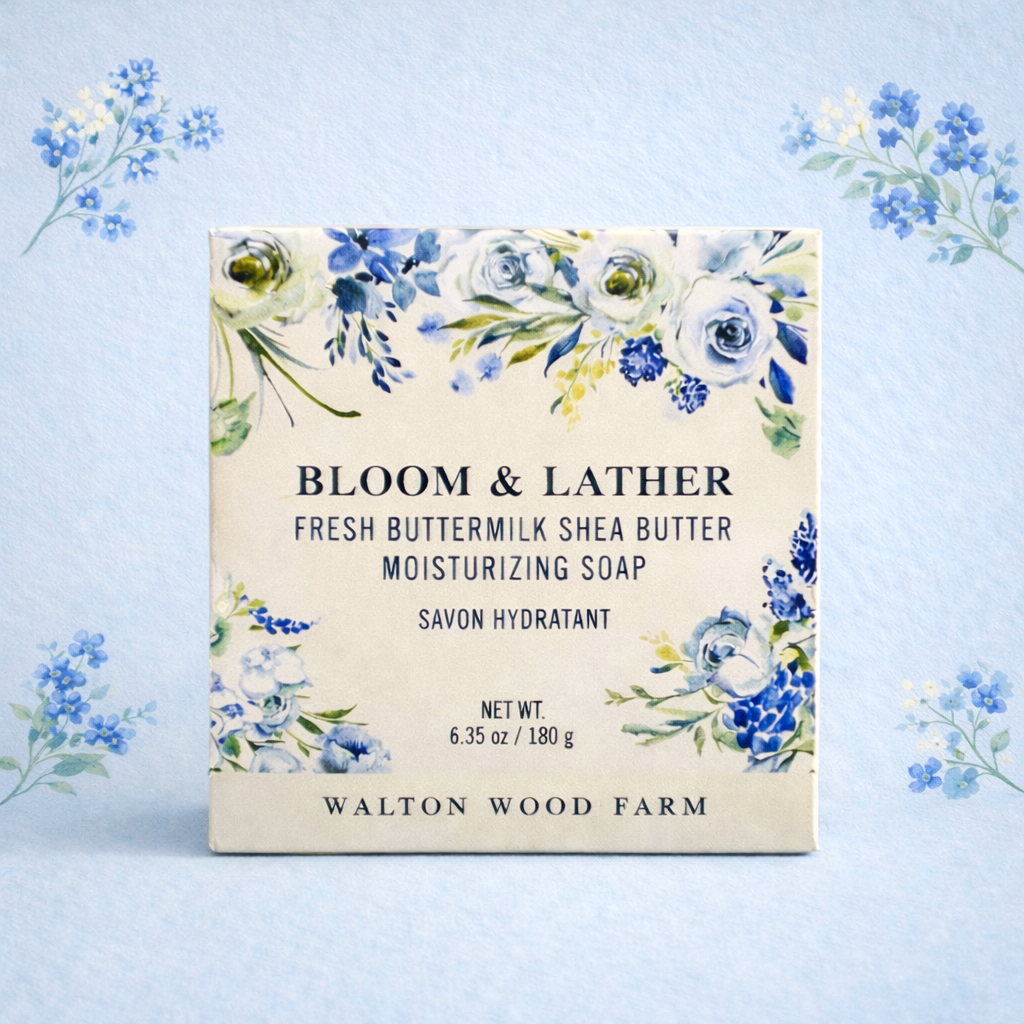 Fresh Buttermilk Shea Butter Bar Soap $10