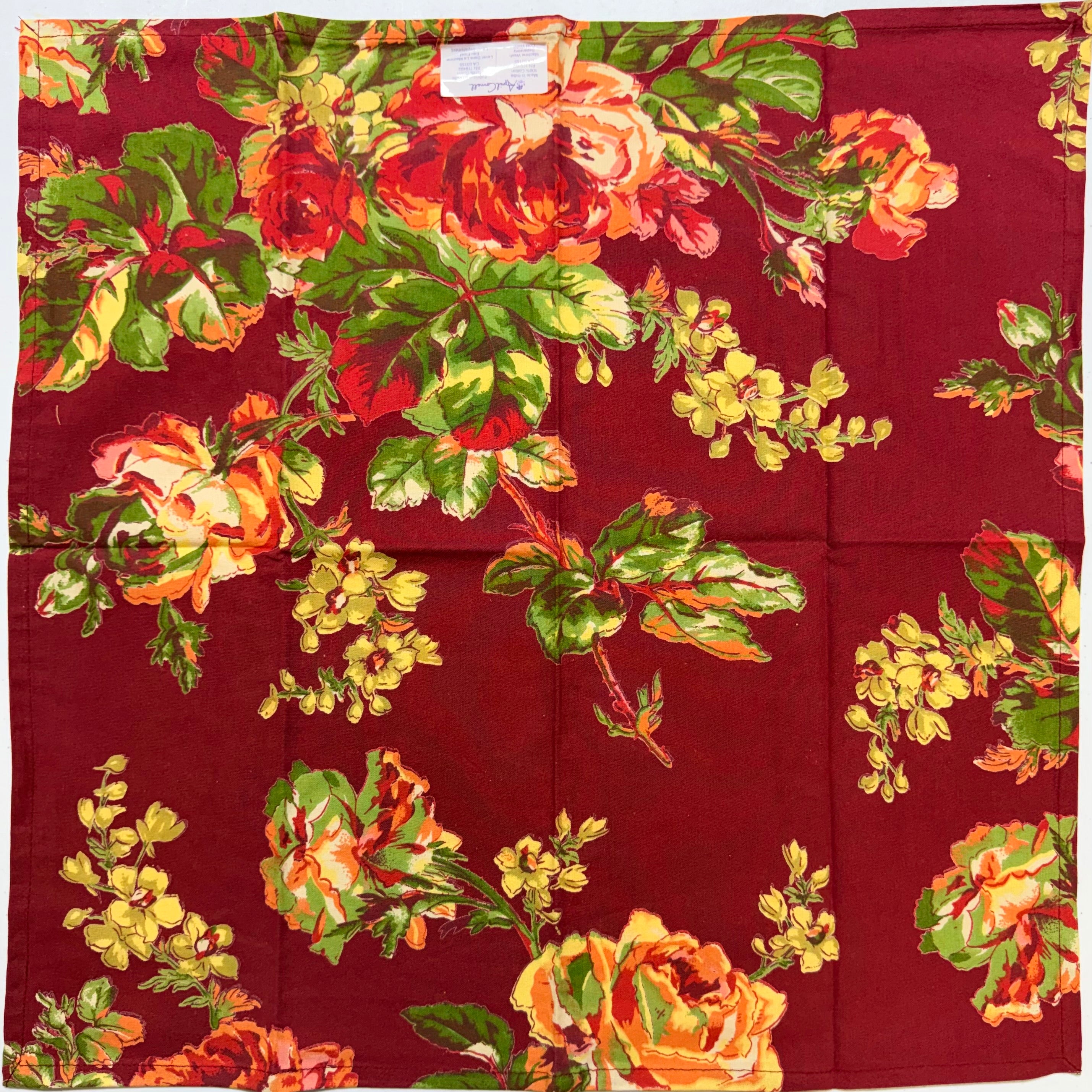 Indian Summer Patchwork Cloth Napkins $29