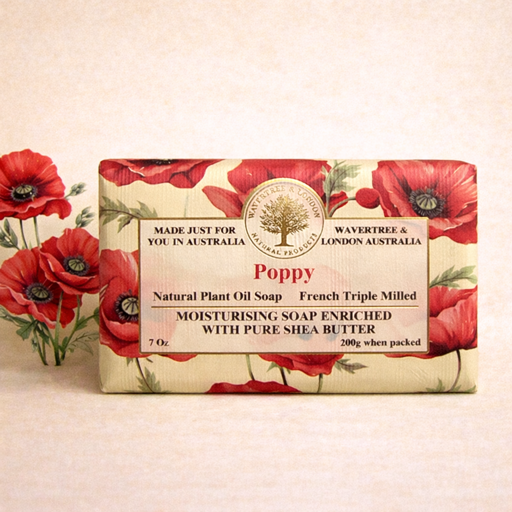 Poppy Bar Soap $10
