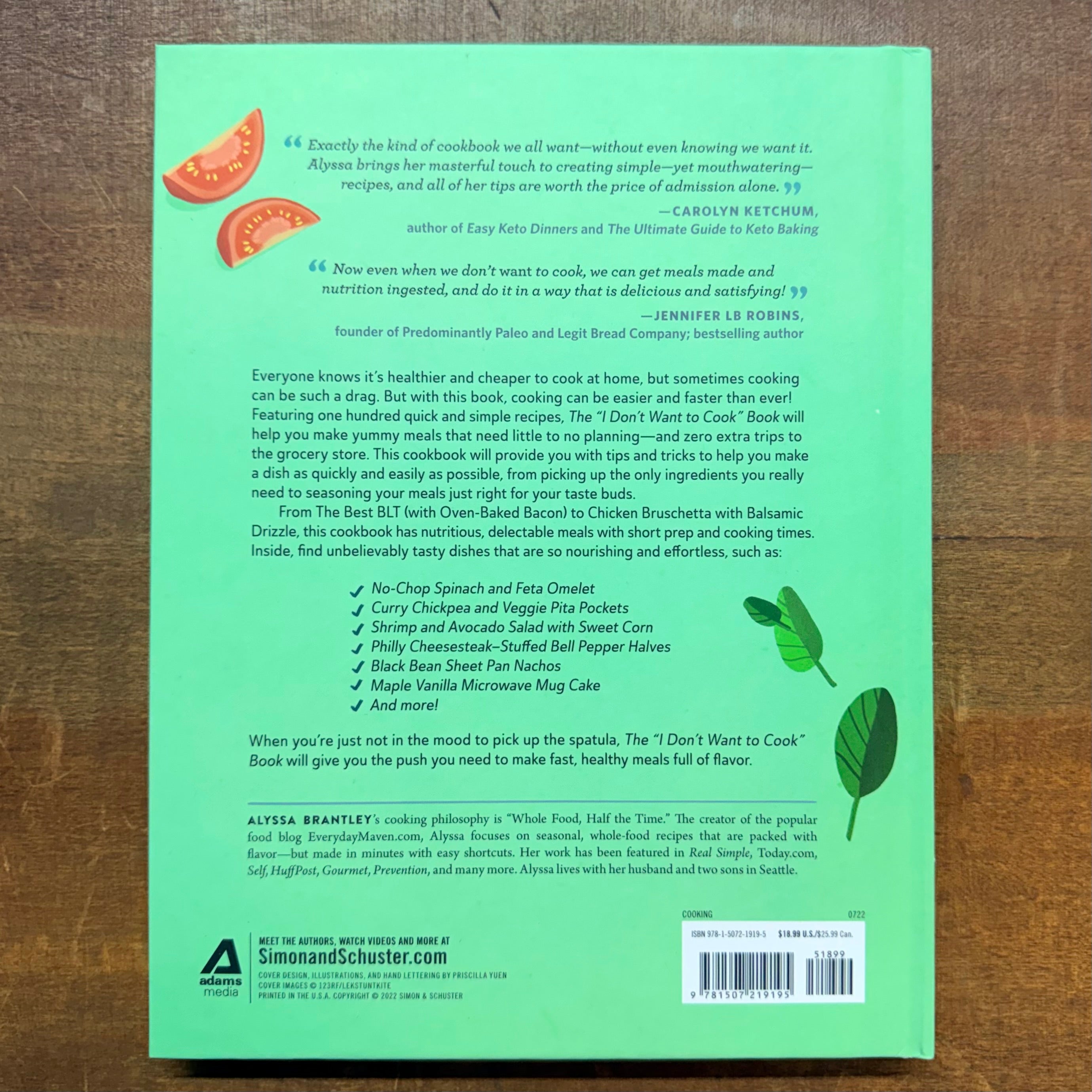 The 'I Don’t Want to Cook' Book $19