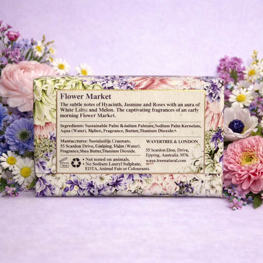 Flower Market Bar Soap $10
