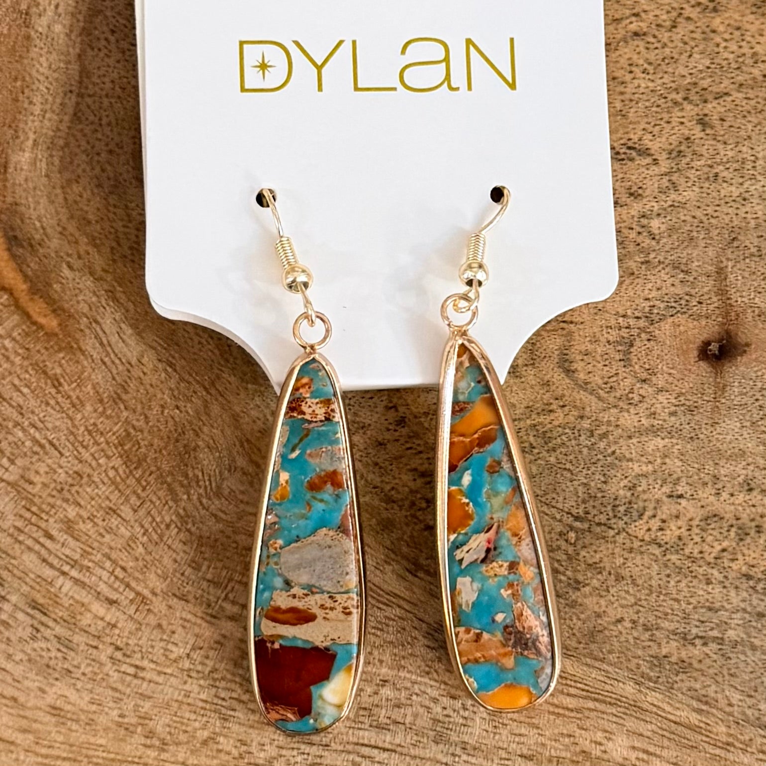 Imperial Jasper Earrings $20