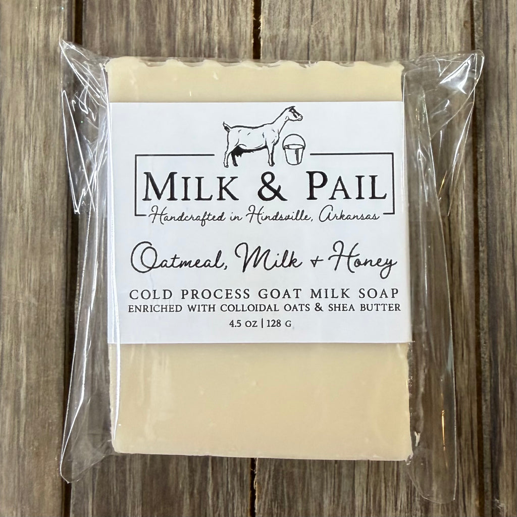Oatmeal, Milk & Honey Goat Milk Soap $10