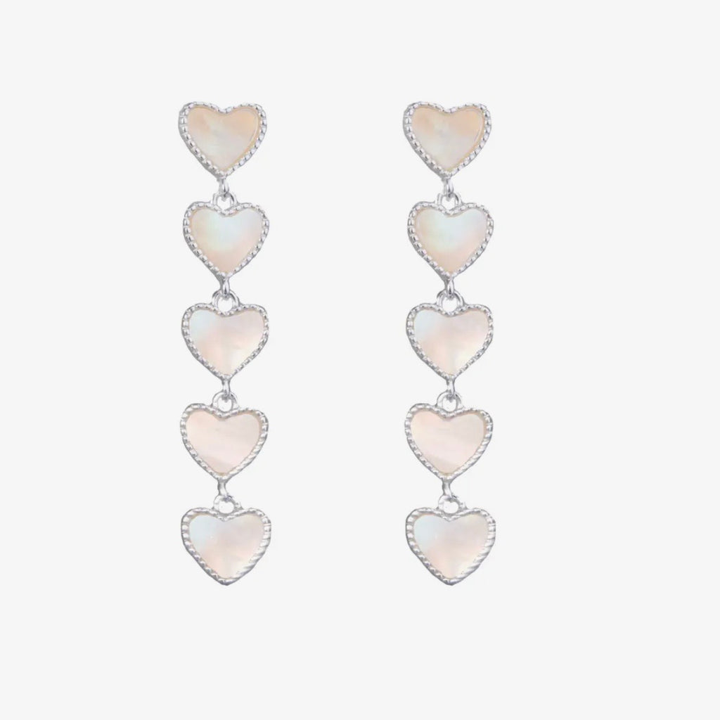 Heart Drop Earrings $20