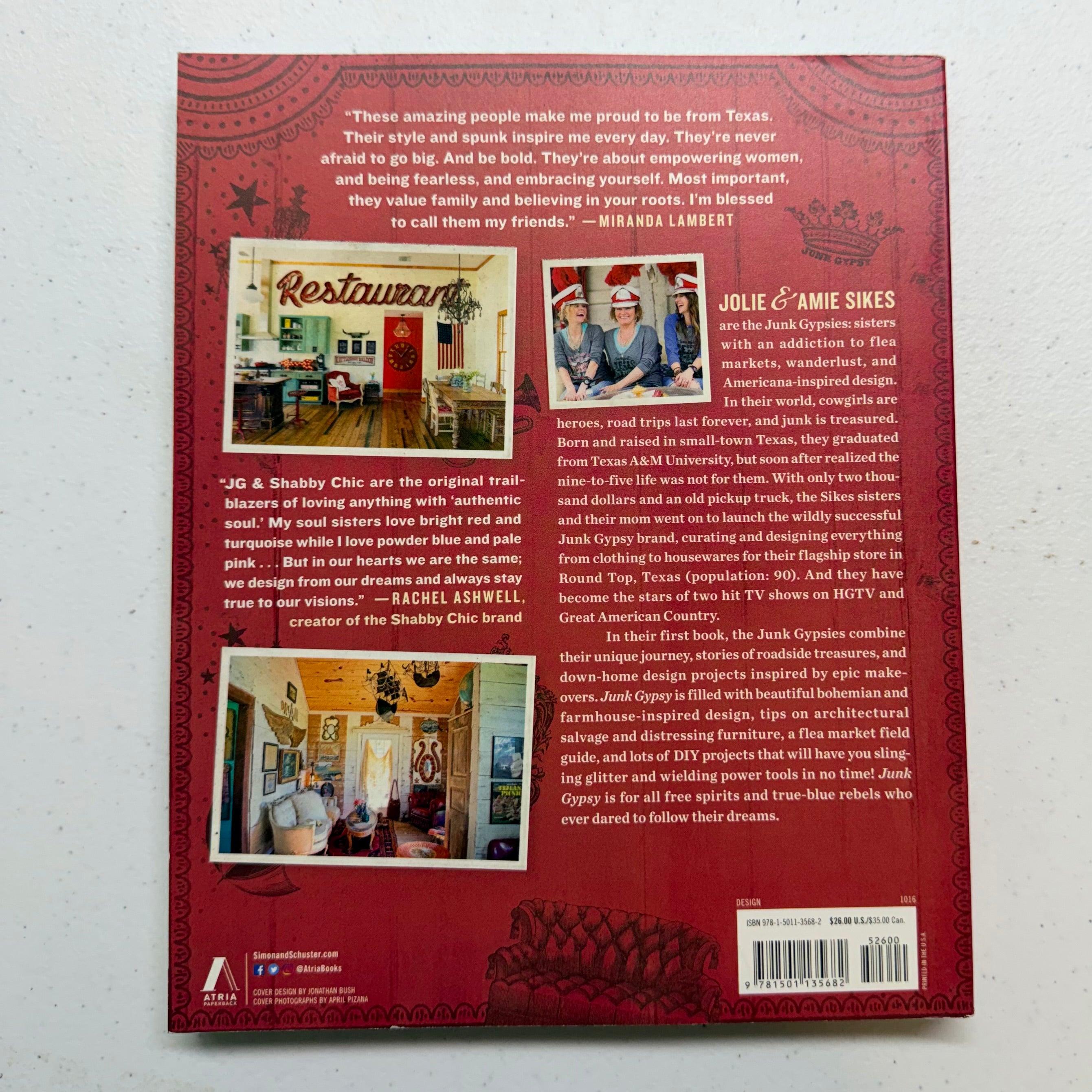 Junk Gypsy Book $26