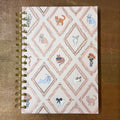 Peachy Pink Cats Spiral Journal $18