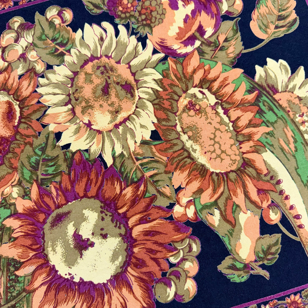 Sunflowers on Black Placemats $38