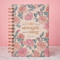 The Lord is My Strength Spiral Journal $15