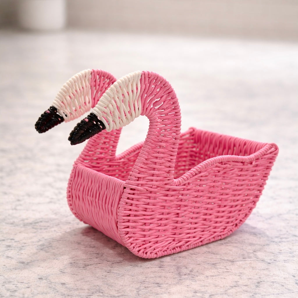 Flamingo Basket $25