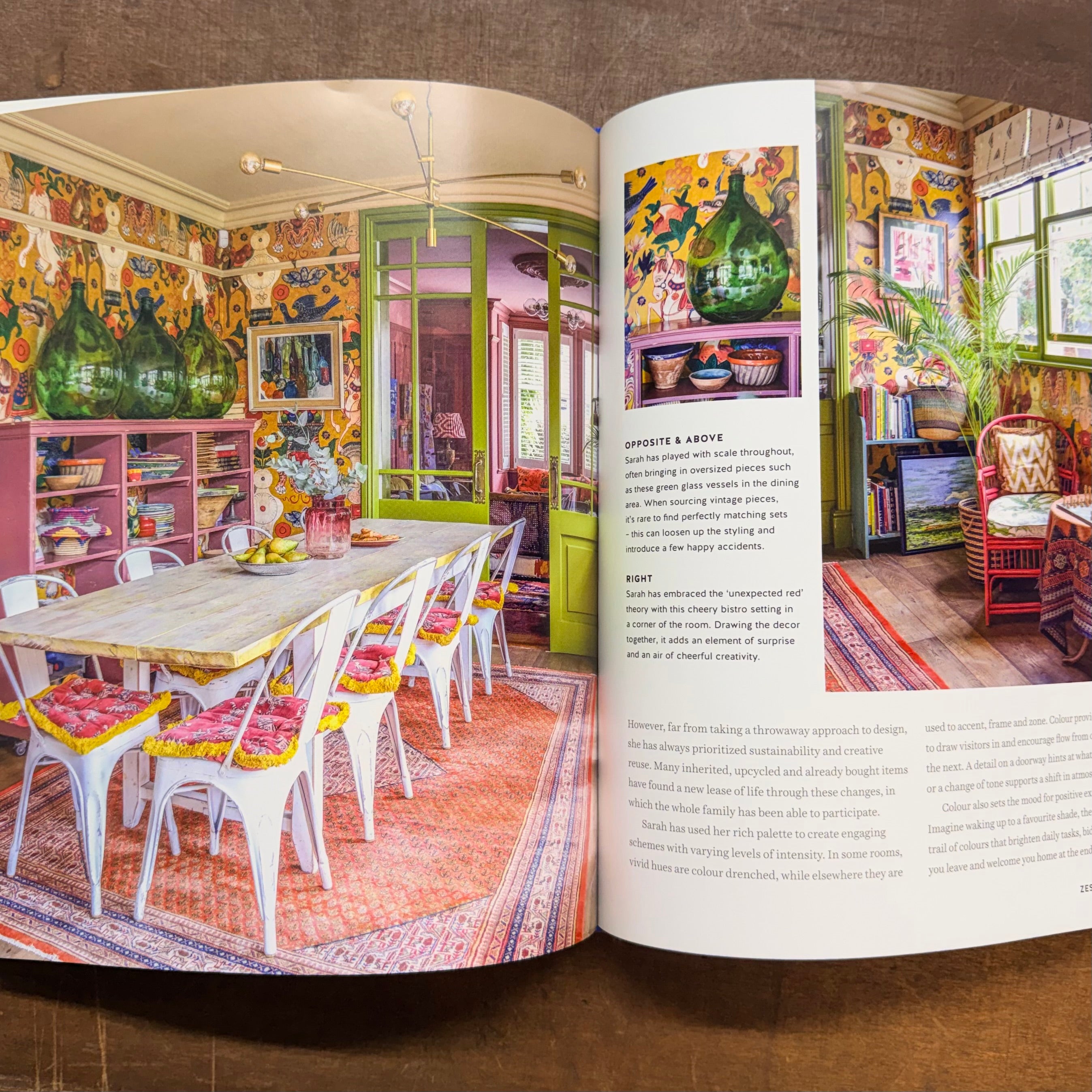 Colorful Homes for the Soul Book $35