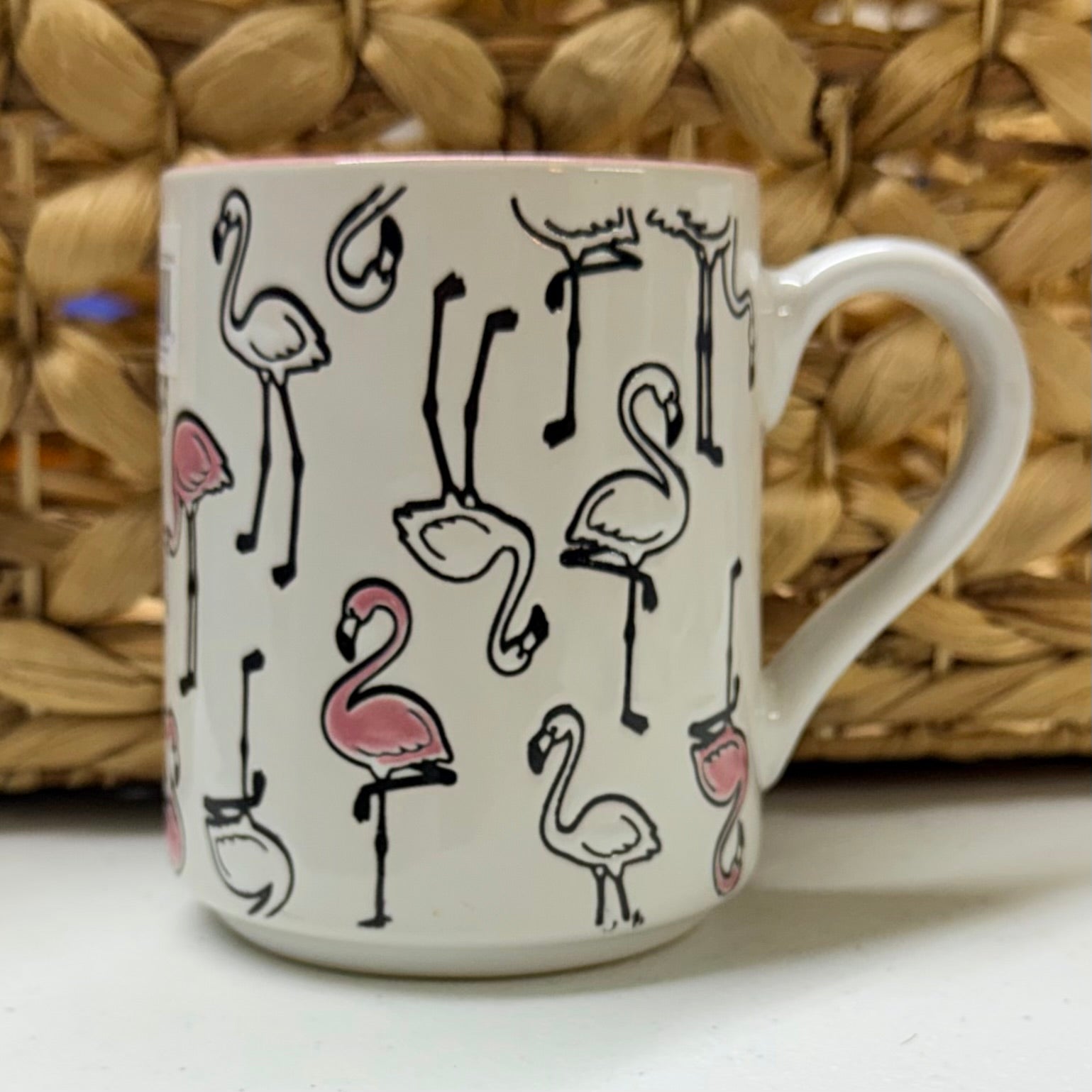 All Over Flamingos Mug $18