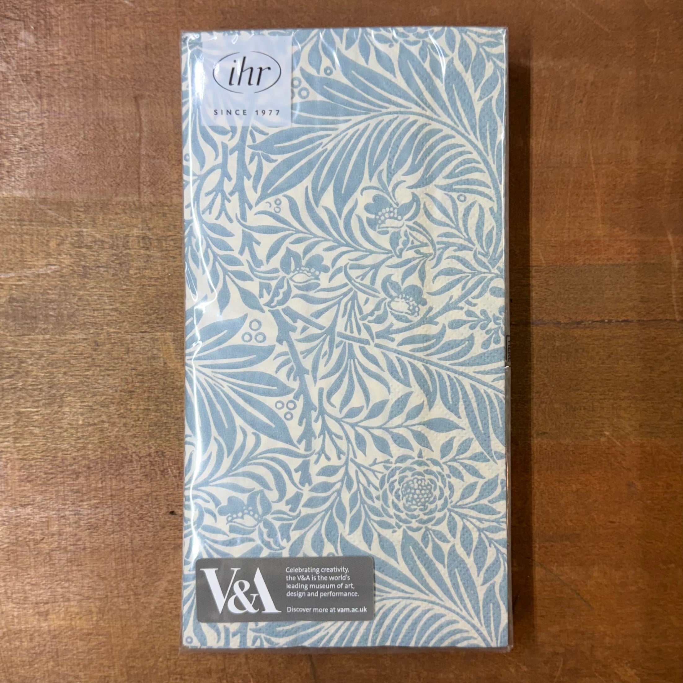 Larkspur Blue Paper Guest Towels $8