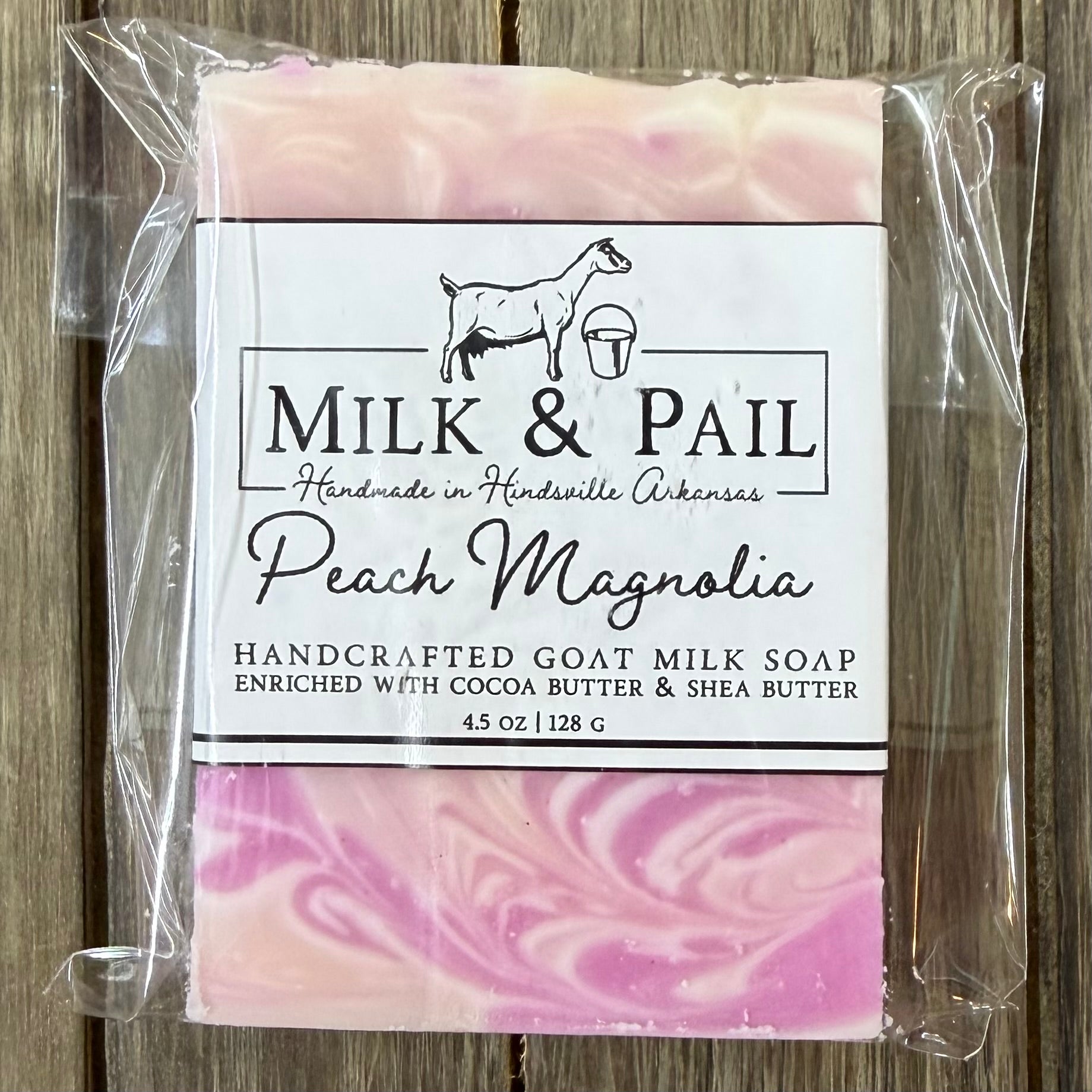 Peach Magnolia Goat Milk Soap $10