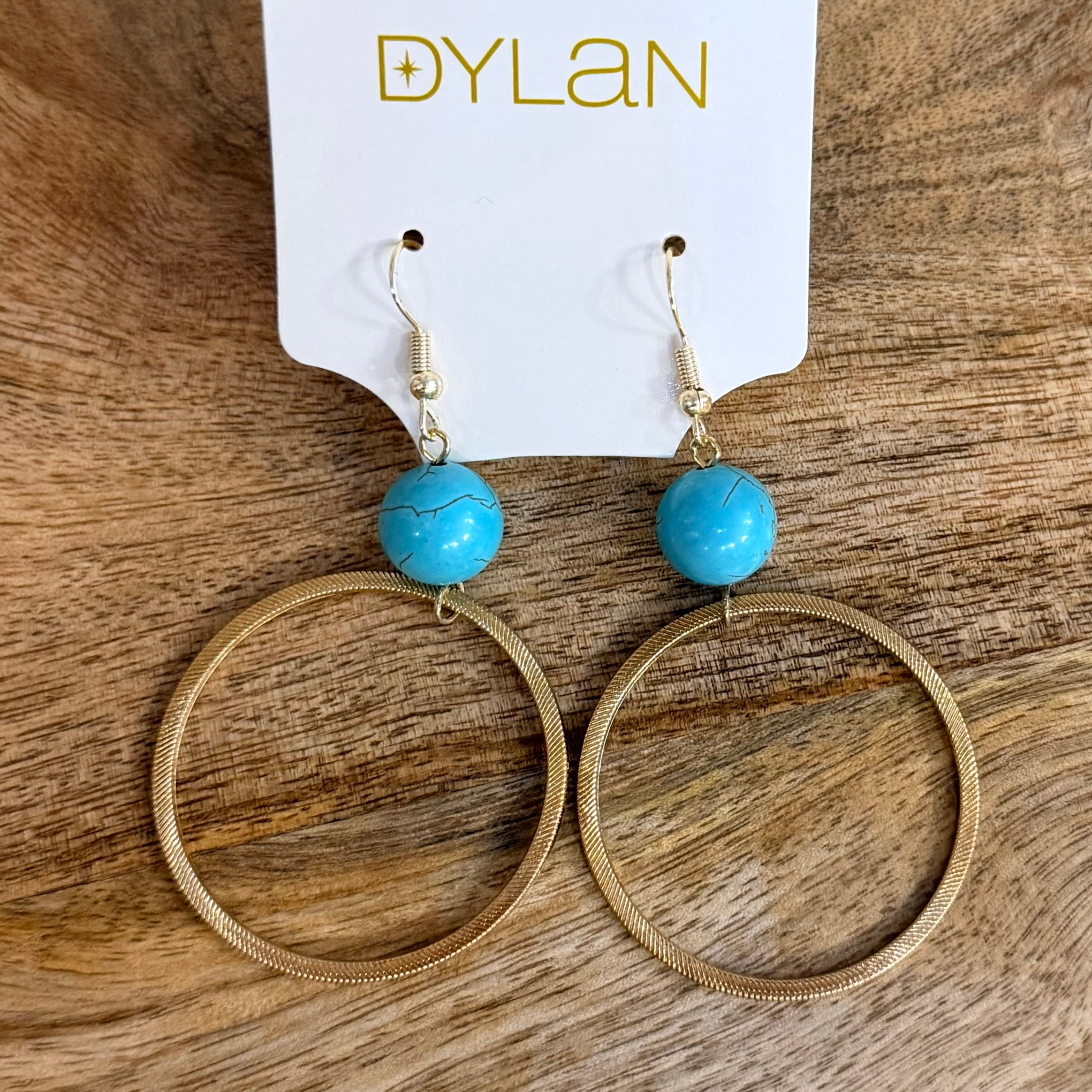 Brea Turquoise Earrings $14