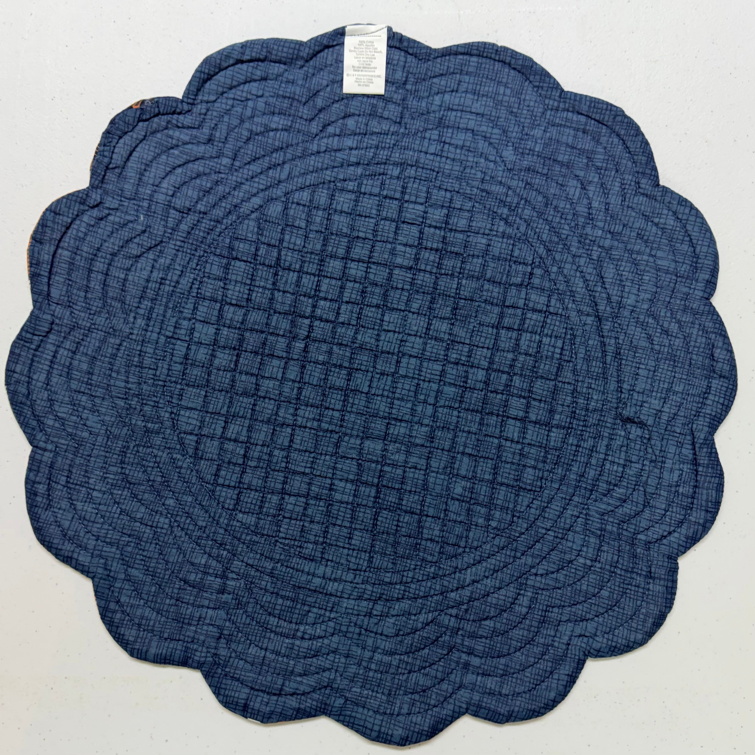 Troy Plaid Quilted Placemats $40