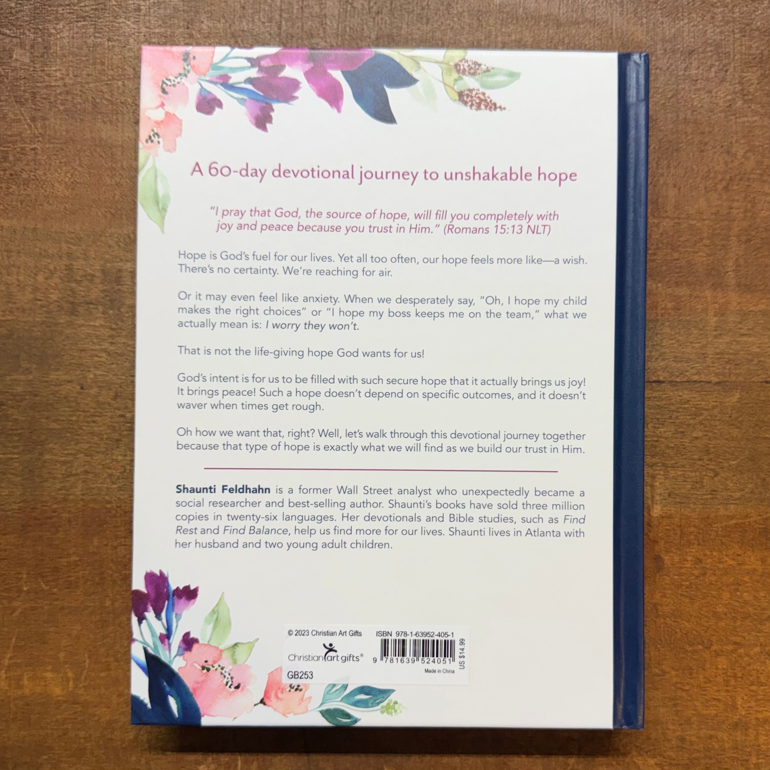 Find Hope Devotional Book $15