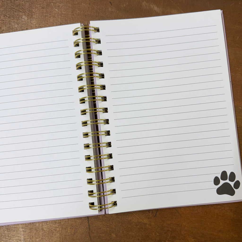 Lavender Dog Spiral Journal $18