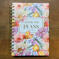 I Know the Plans Spiral Journal $15