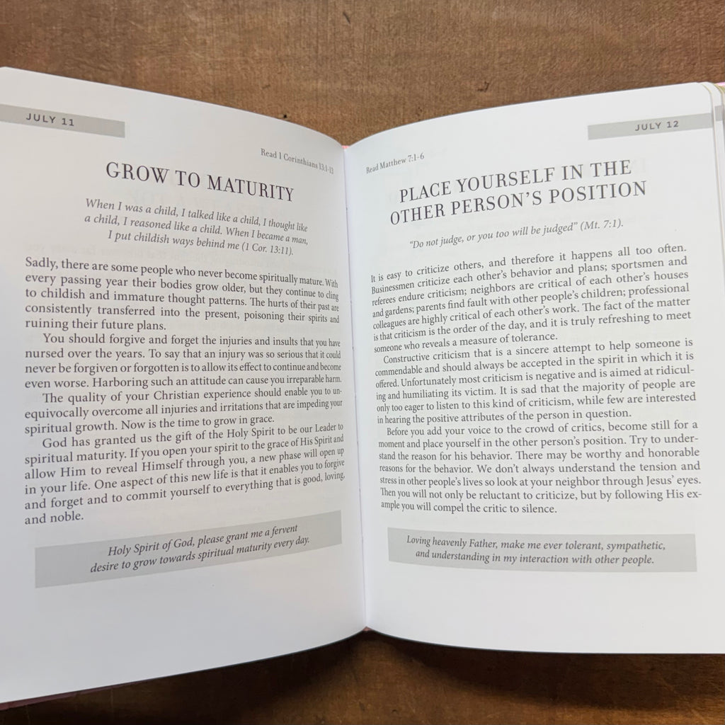 New Beginnings Devotional Book $18