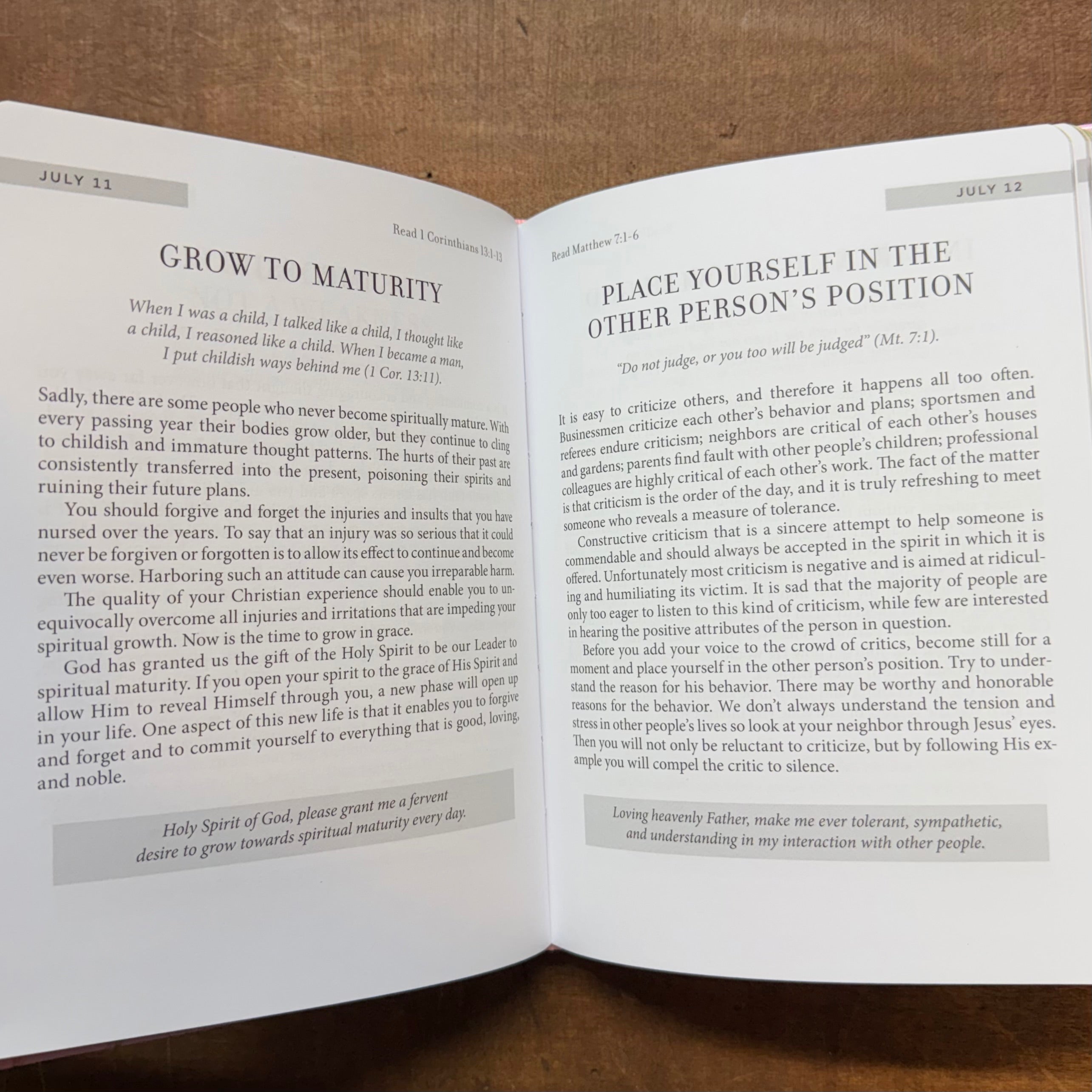 New Beginnings Devotional Book $18