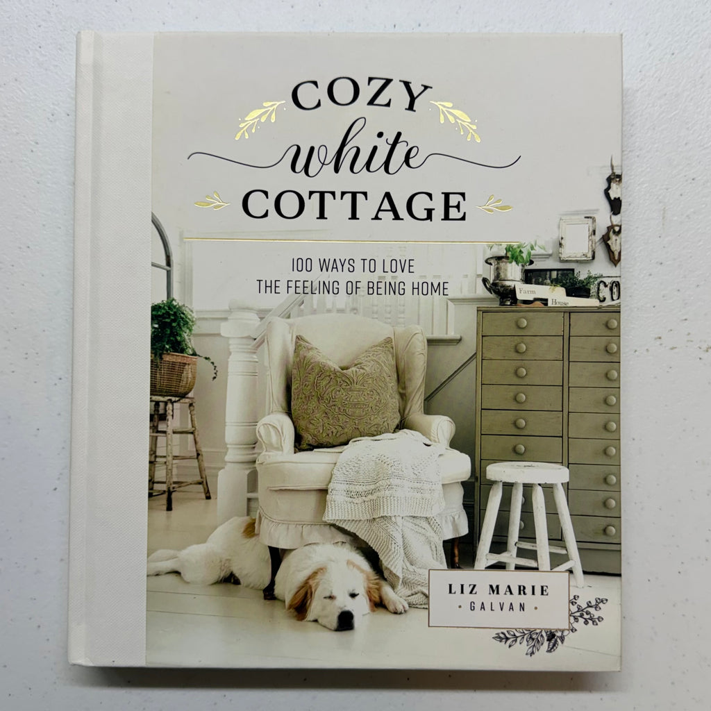 Cozy White Cottage Book $27