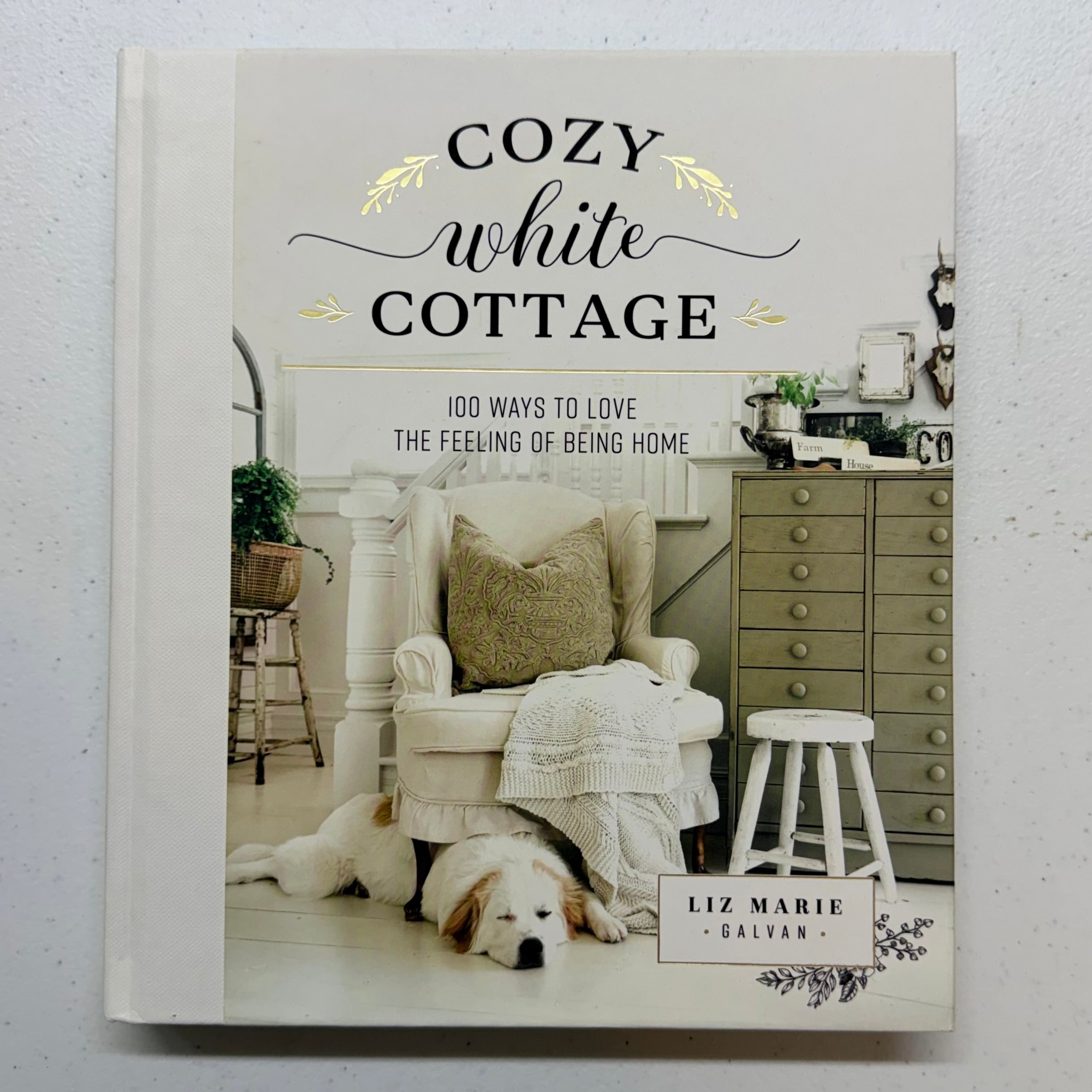 Cozy White Cottage Book $27