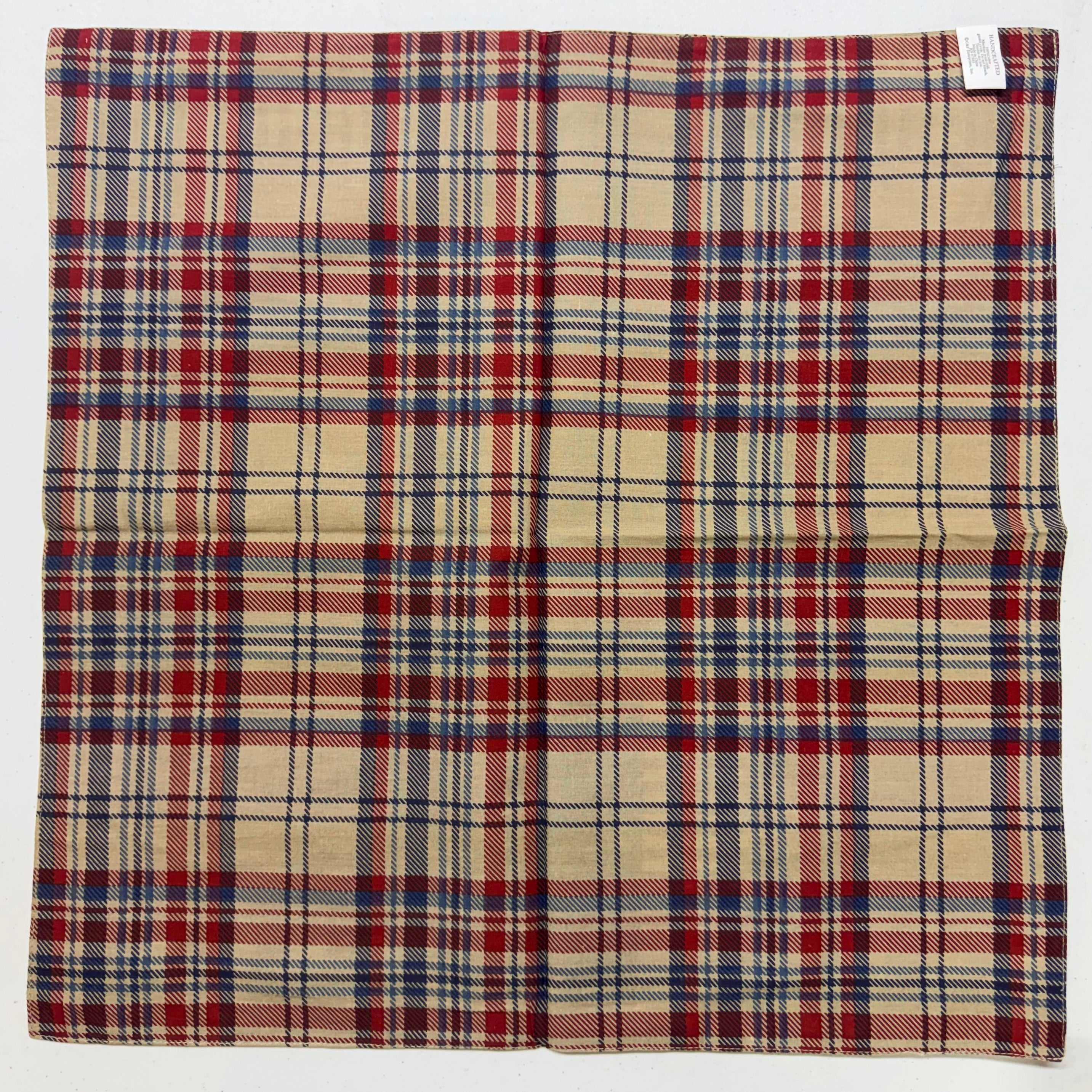Patriotic Plaid Cloth Napkins $28