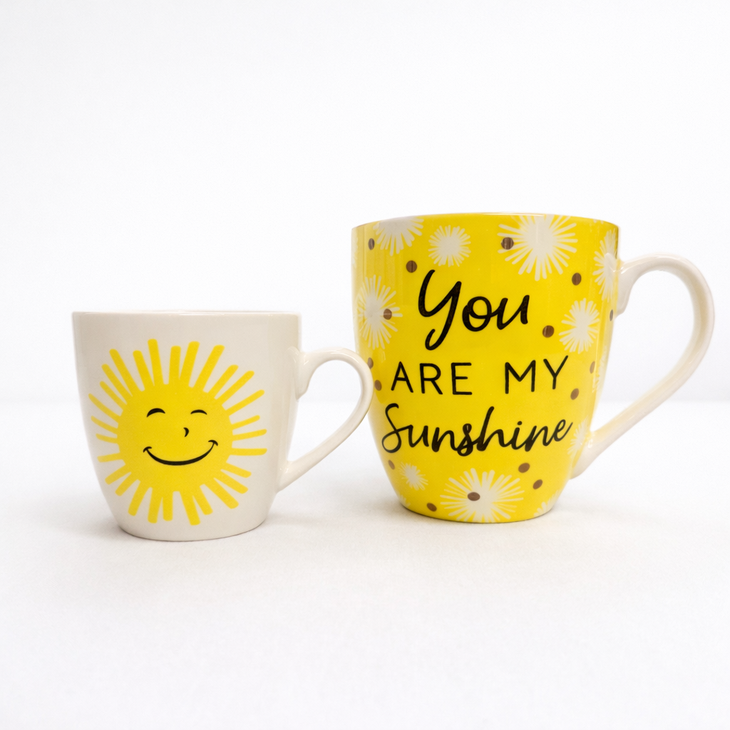You Are My Sunshine Mug Set $30