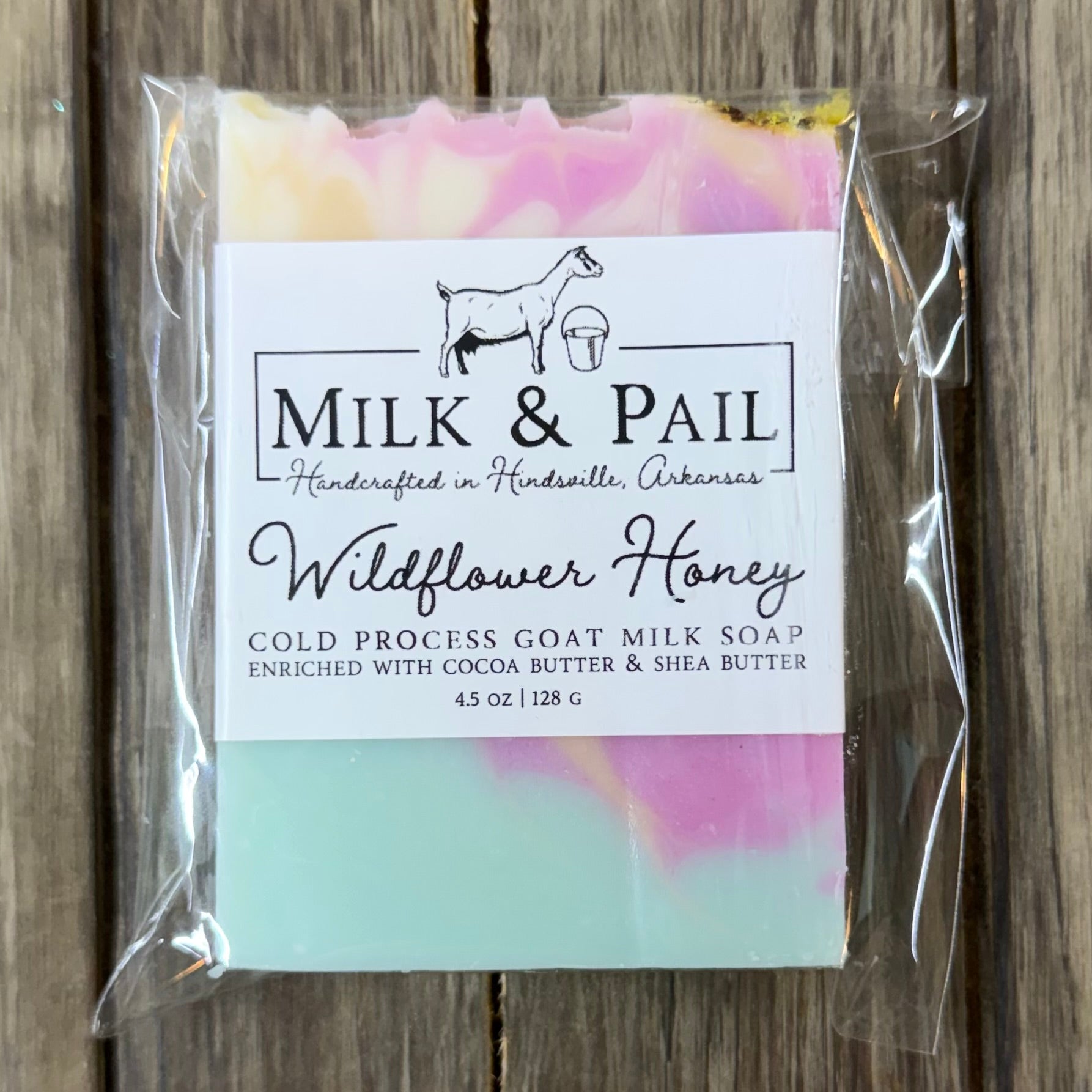 Wildflower Honey Goat Milk Soap $10