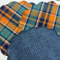 Troy Plaid Quilted Placemats $40