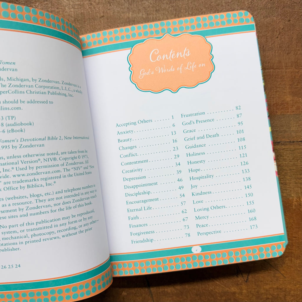 God's Words of Life For Women $15