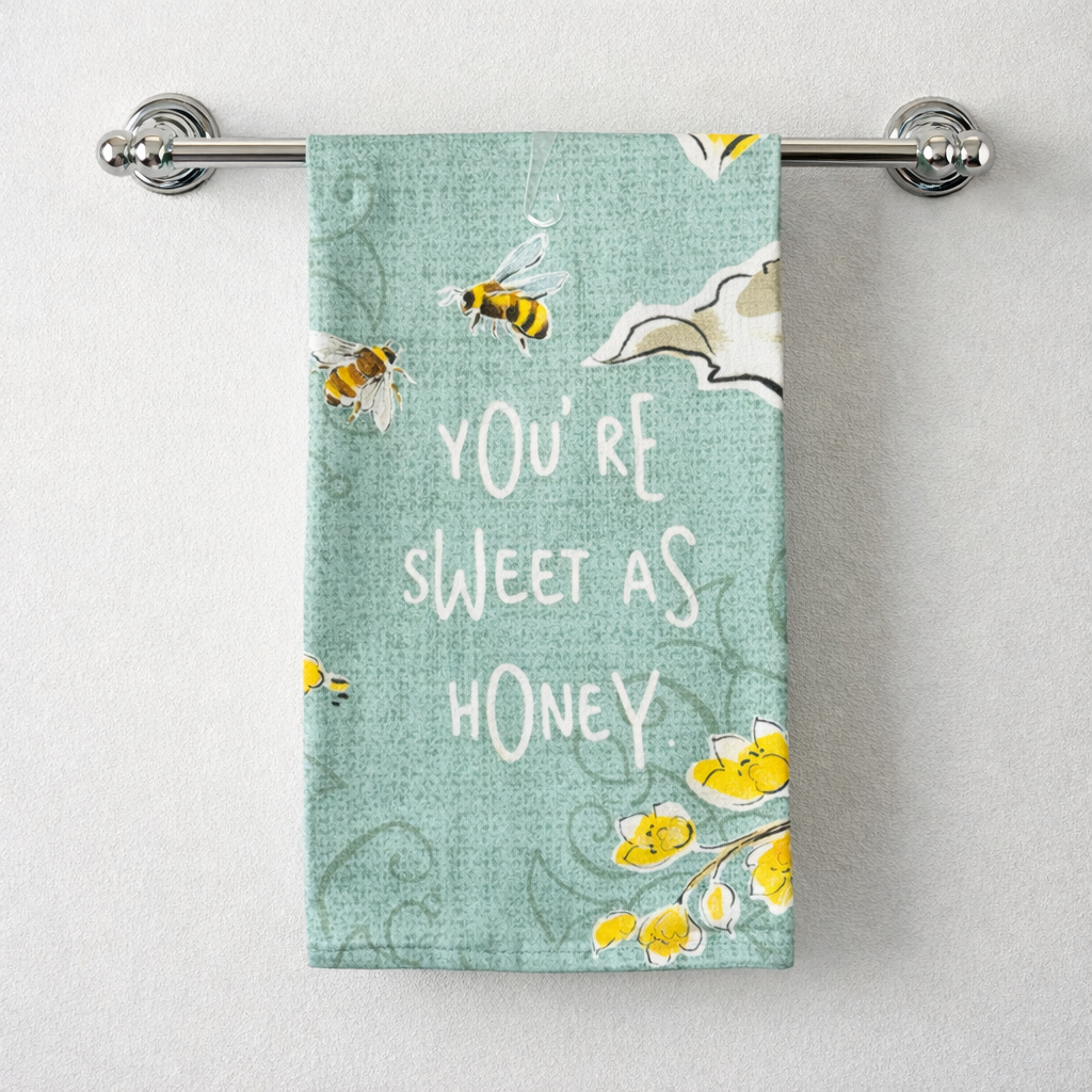 You're Sweet as Honey Towel $14