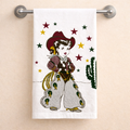 Little Cowgirl Retro Kitchen Towel $15