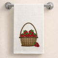 Strawberry Basket Kitchen Towel $16