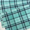 Aqua Plaid Placemats $35