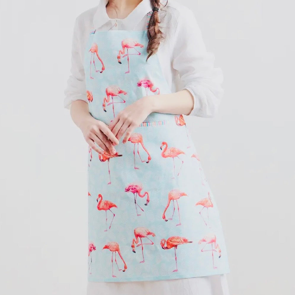 Flamingo Love Cooking Apron $28