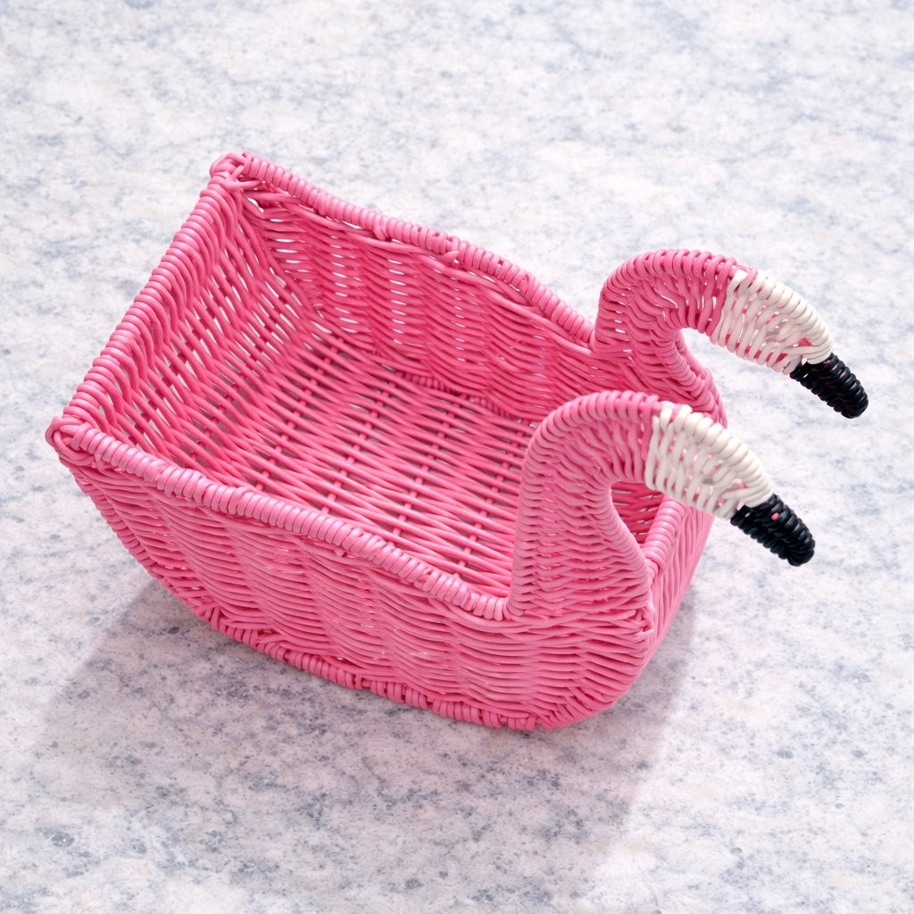 Flamingo Basket $25