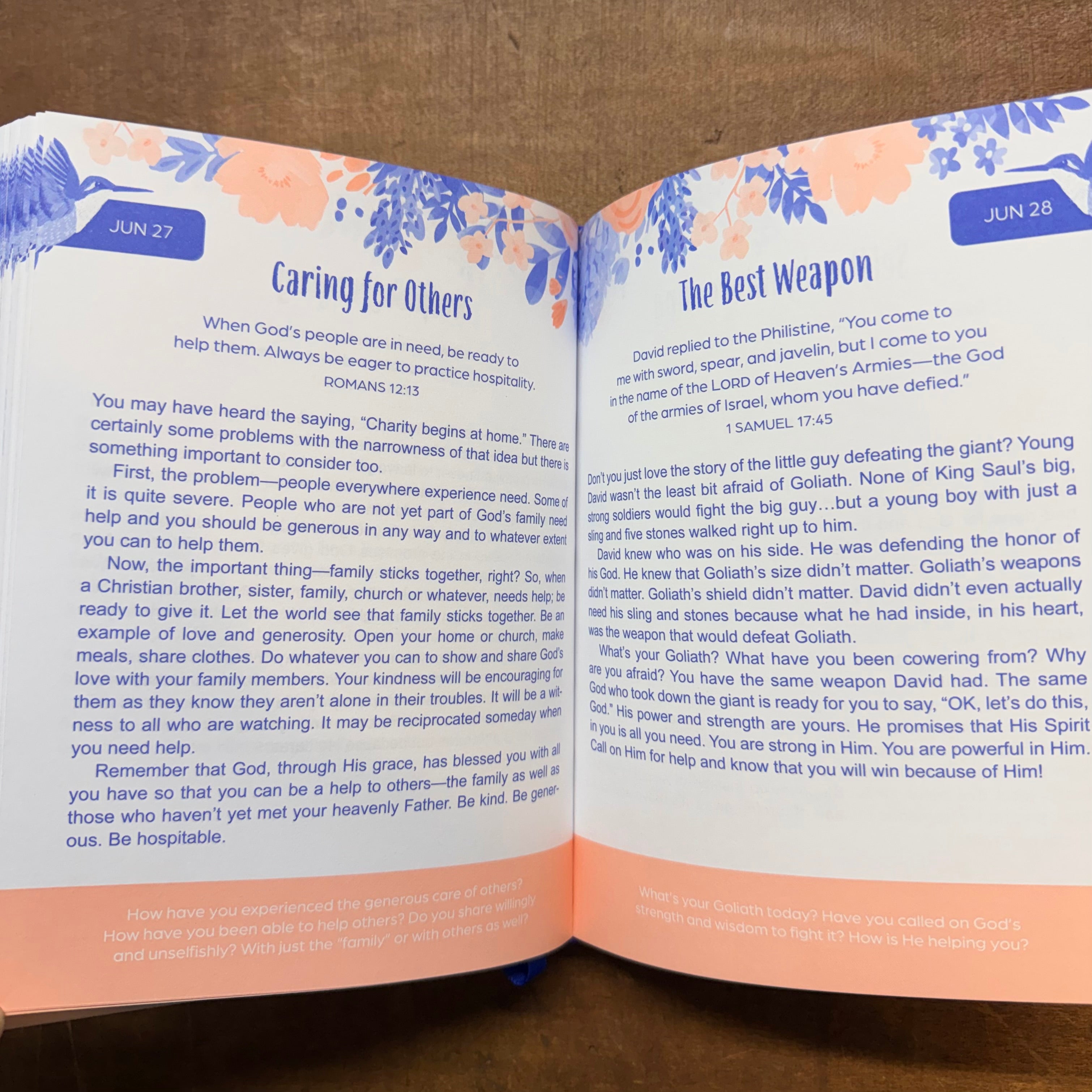 Grace & Gratitude Devotional Book $15
