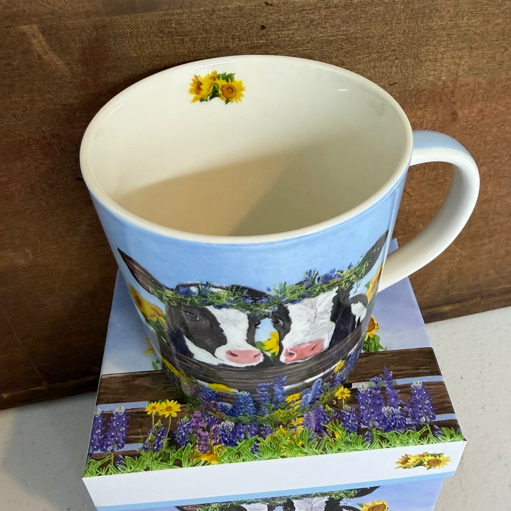 Borden & Clover Cow Friends Mug $18