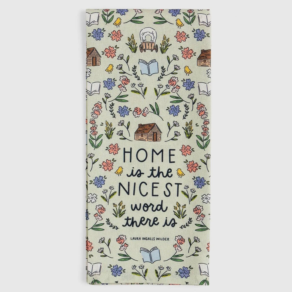 Home is the Nicest Word Kitchen Towel $18