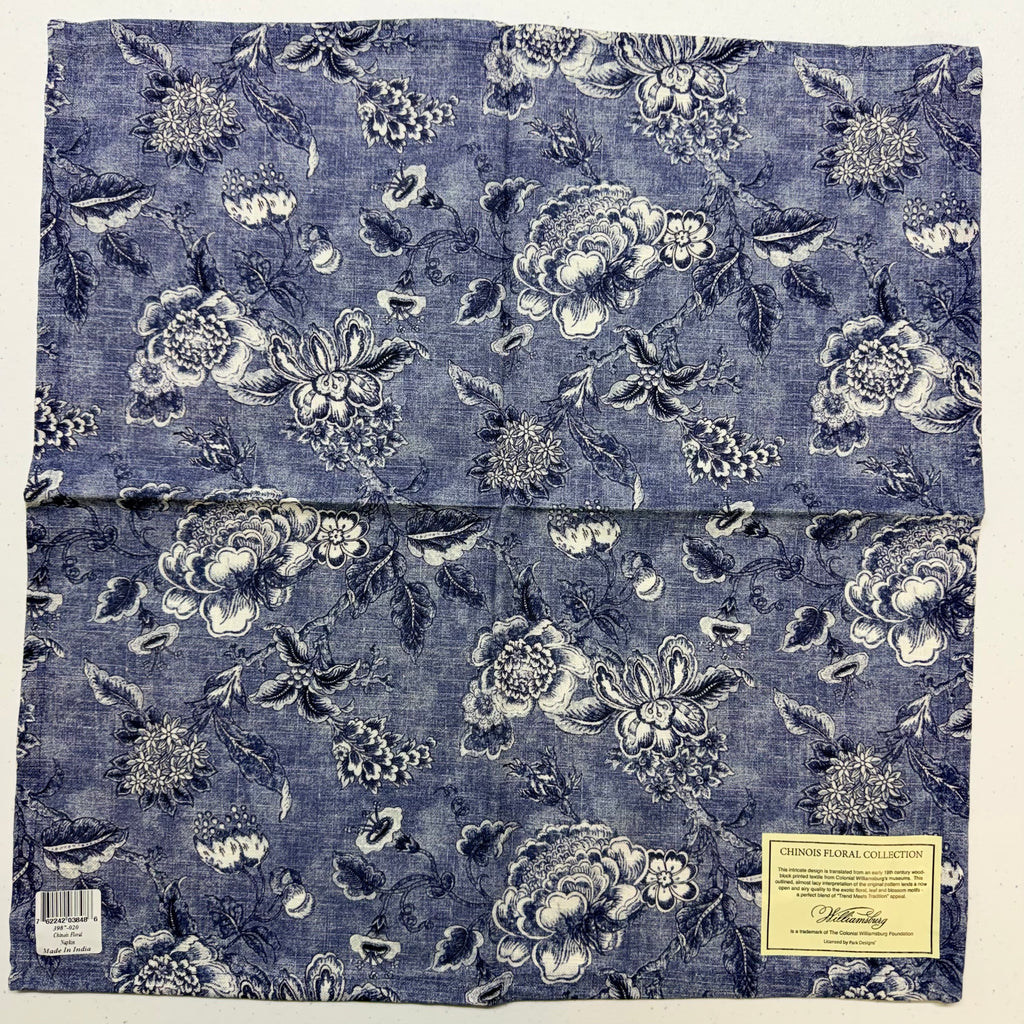 Chinois Floral Cloth Napkins $30